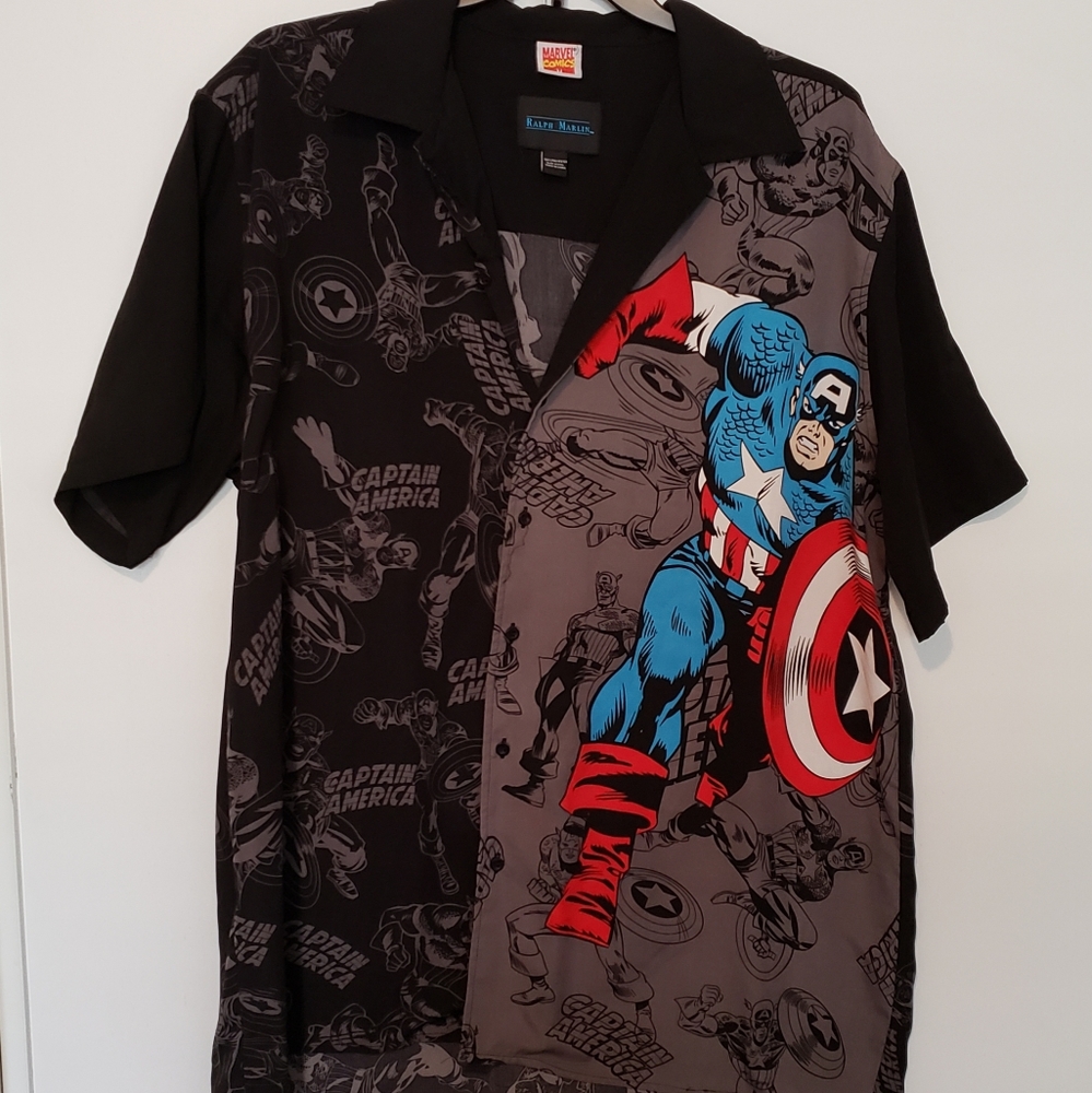 Marvel Comics Ralph Marlin Captain America 3XL